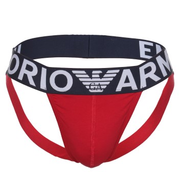 Emporio Armani Armani Cotton Jockstrap Rød bomuld Small Herre