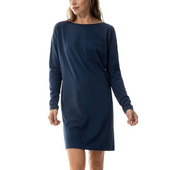 Se Mey Tessie Nightshirt Marineblå XX-Large Dame ved Timarco