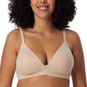 Schiesser Bh Invisible Soft Bra With Underwired Bra Beige A 75 Dame