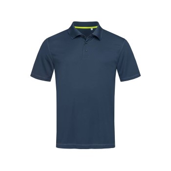 Stedman Active 140 Polo Marineblå polyester Small Herre