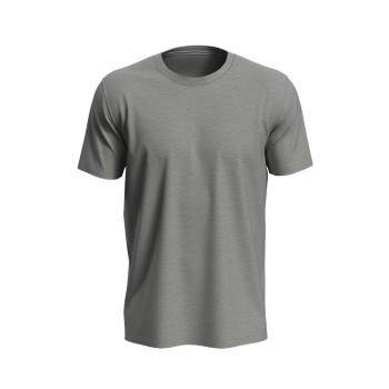 Stedman Unisex Lux T Gråmelerad bomuld Medium