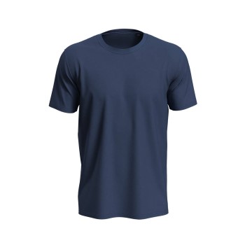 Se Stedman Unisex Lux T Marineblå bomuld Small ved Timarco