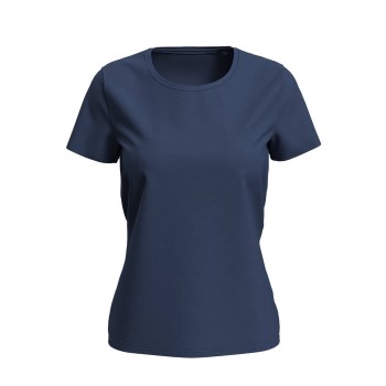 Se Stedman Women Lux T Marineblå bomuld Small Dame ved Timarco