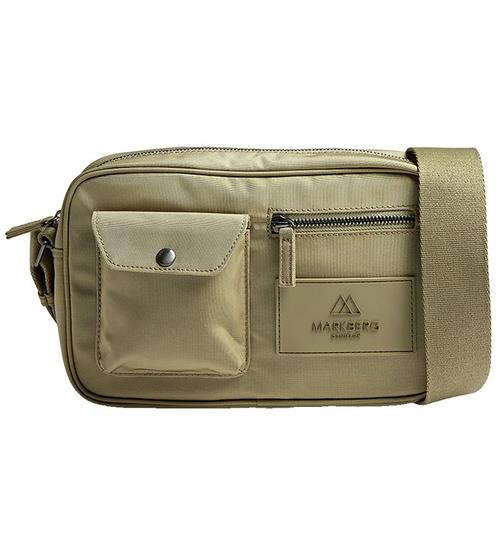 Se Markberg Markberg Skuldertaske - DarlaMBG Medium - Khaki ved KidsWorld