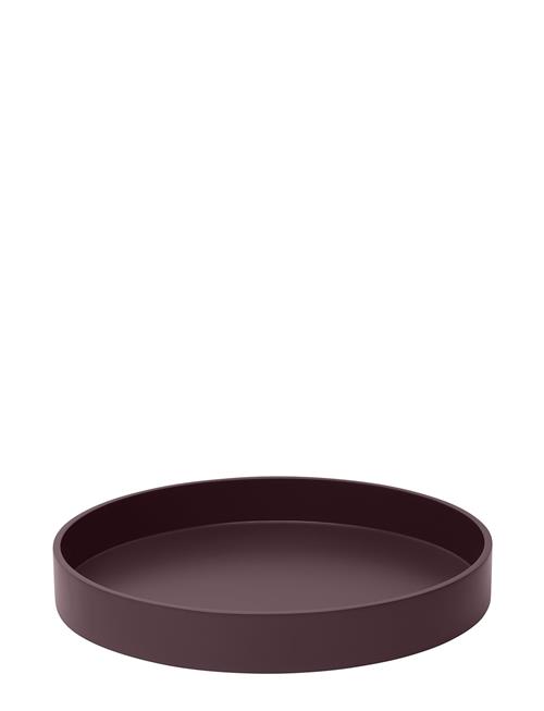 Mojoo Matt Lacquer Tray Mojoo Burgundy