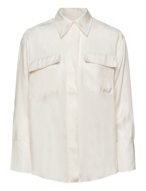 GANT Relaxed Flap Pocket Shirt GANT Cream