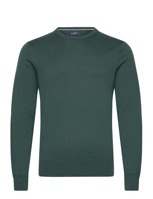 Hackett London Cotton Silk Crew Hackett London Green