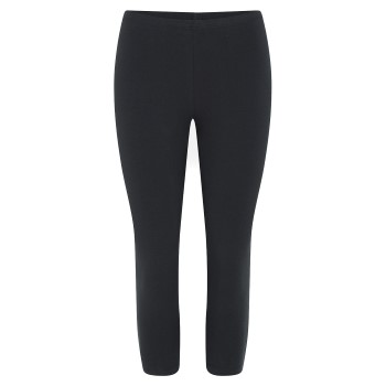 Decoy Capri Leggings Sort økologisk bomuld Large Dame