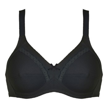 NATURANA Bh Cotton Soft Bra Sort bomuld A 100 Dame