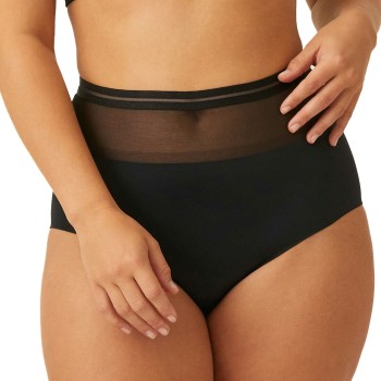 NATURANA Trusser Monday High Waist Brief Sort 38 Dame