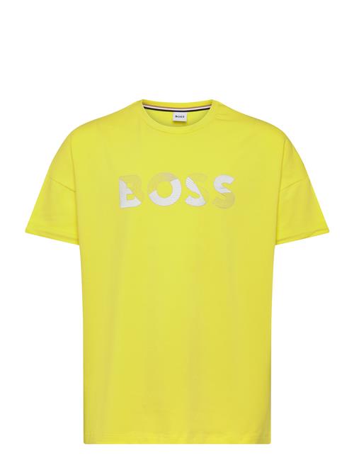 Se BOSS Short Sleeves Tee-Shirt BOSS Yellow ved Booztlet