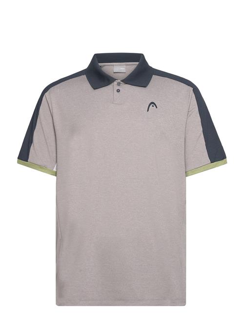 Head Padel Tech Polo Shirt Men Head Grey