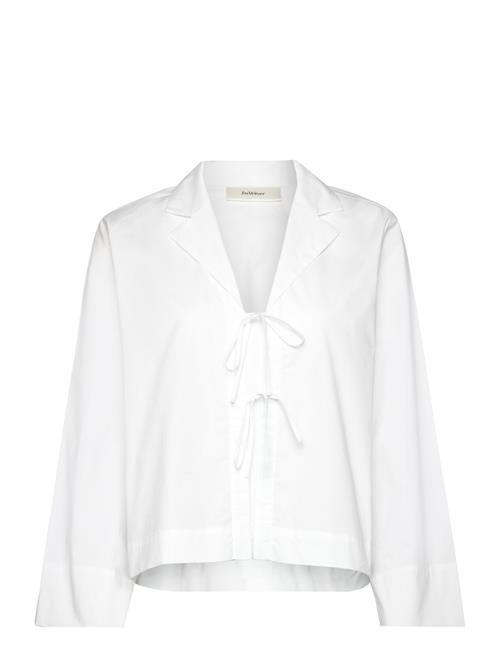 Helveiw Cropped Shirt InWear White