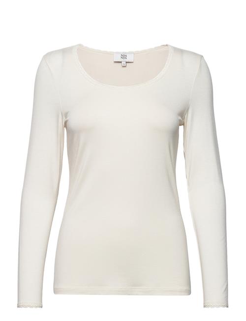 Noa Noa Almann T-Shirt Long Sleeve Noa Noa White