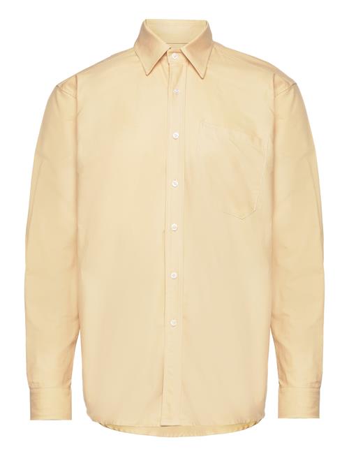 Woodbird Yuzo Classic Shirt Woodbird Yellow