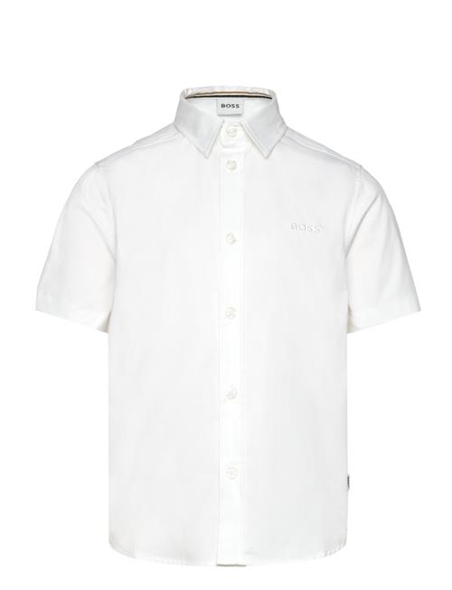 BOSS Short Sleeve Shirt BOSS White