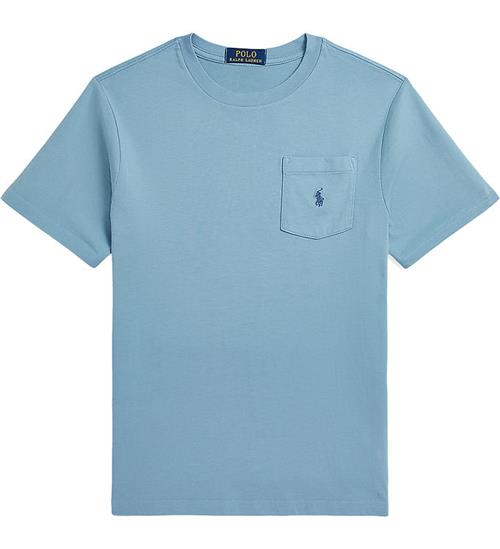 Se Polo Ralph Lauren Polo Ralph Lauren T-shirt - Cassidy Blue ved KidsWorld