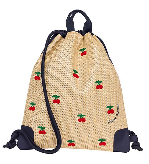 Jeune Premier Gymnastikpose - City Bag - Raffia Cherry