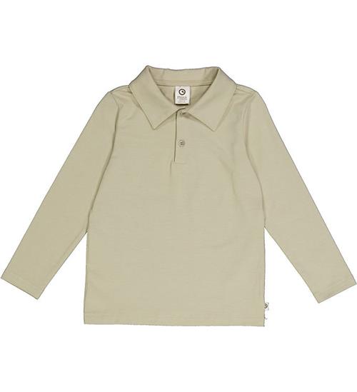 MÃ¼sli Bluse - Cozy me Collar - Desert Green