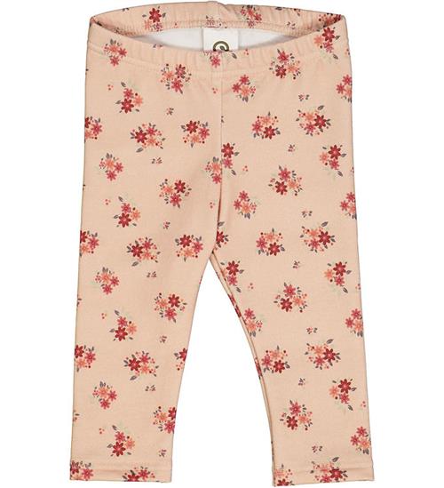 Se MÃ¼sli MÃ¼sli leggings - Dahlia - Rose Sugar m. Blomster ved KidsWorld