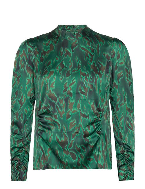 Se Dante6 D6Endora Printed Turtle Top Dante6 Green ved Booztlet