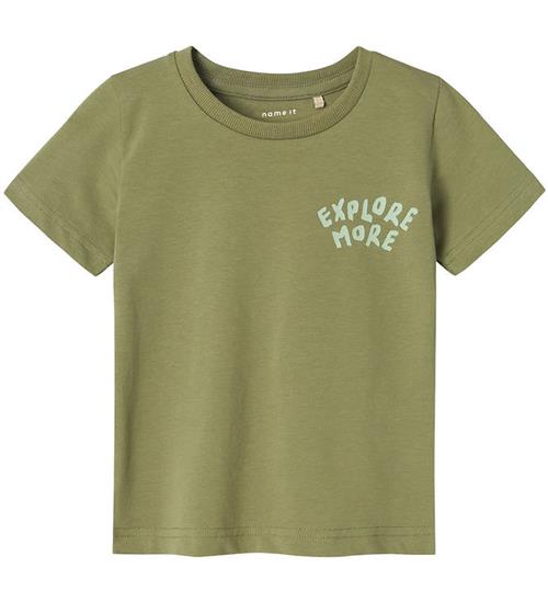 Name It Name It T-shirt - NmmJasu - Oil Green