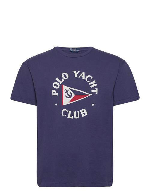 Se Polo Ralph Lauren Classic Fit Polo Yacht Club T-Shirt Polo Ralph Lauren Navy ved Booztlet