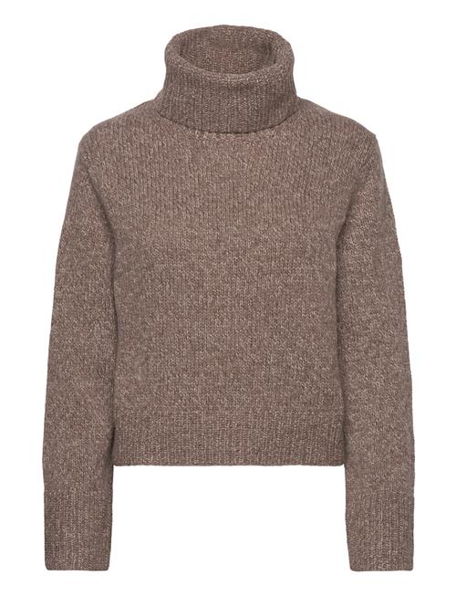 Polo Ralph Lauren Wool-Cashmere Turtleneck Sweater Polo Ralph Lauren Brown