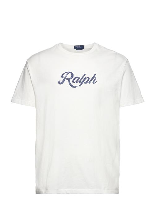 Polo Ralph Lauren 20/1 Uneven Jersey-Ssl-Tsh Polo Ralph Lauren White