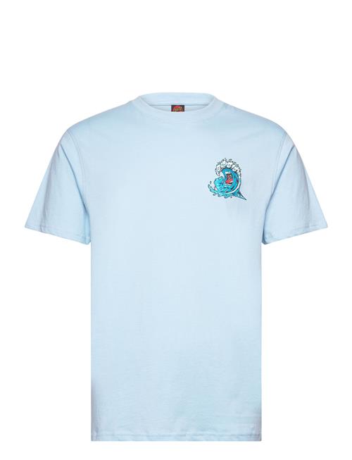 Santa Cruz Screaming Wave T-Shirt Santa Cruz Blue