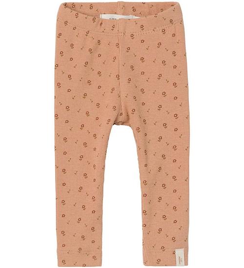 Se Lil Atelier Leggings - NbfGago - Noos - Nougat ved KidsWorld