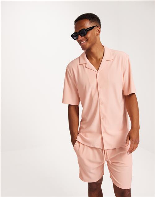 Brand Island Alonzo Shirt Kortærmede skjorter Pink