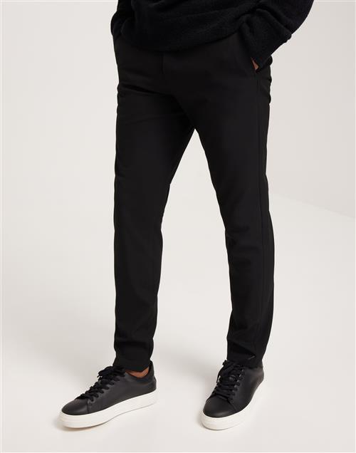 Selected Homme SLH175-Slim Robert Flex Pants Noos Habitbukser Black