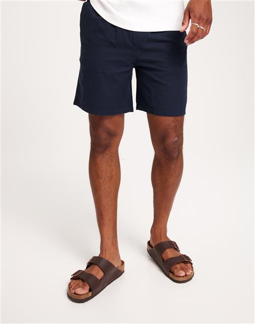 Jack & Jones Jpstjaiden Summer Jogger Short Srt Hørshorts Navy Blazer