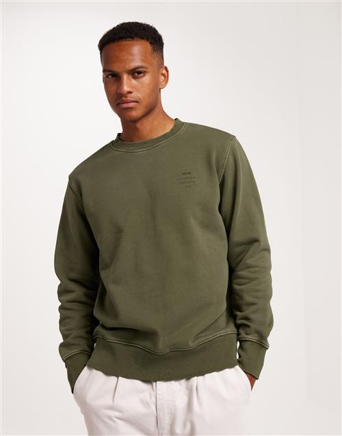 Neuw Neuw Crew Sweatshirts Olive