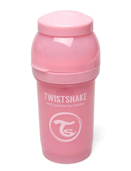 Se Twistshake Twistshake Anti-Colic 180Ml Pastel Pink Twistshake Pink ved Booztlet