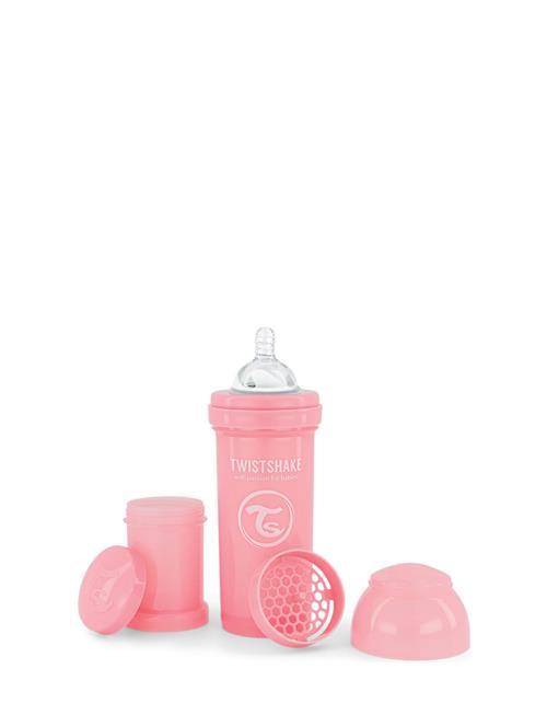 Se Twistshake Twistshake Anti-Colic 260Ml Pastel Pink Twistshake Pink ved Booztlet