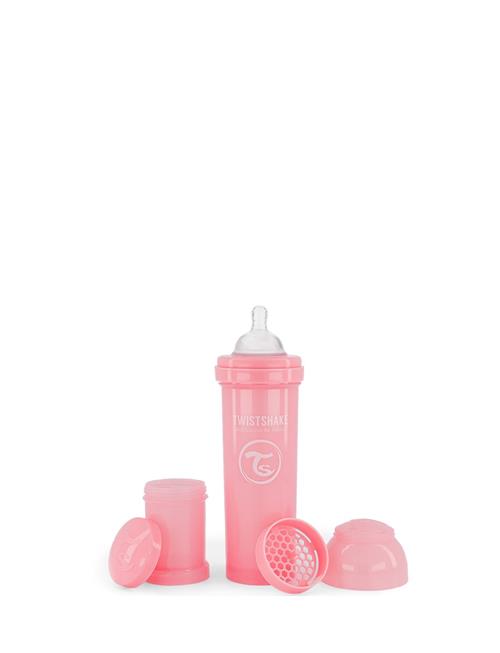 Se Twistshake Twistshake Anti-Colic 330Ml Pastel Pink Twistshake Pink ved Booztlet