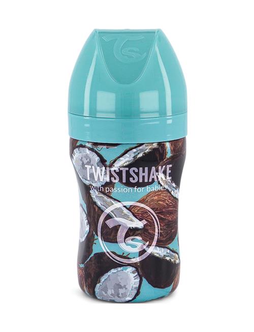 Twistshake Twistshake Anti-Colic Stainless Steel 260Ml Coconut Twistshake Patterned