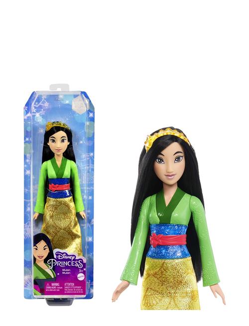 Disney Princess Mulan Doll With Sparkling Fashion & Accessories, Inspired By Disney Movie Disney Princess Patterned