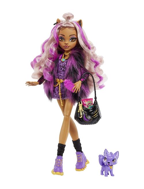 Se Monster High Clawdeen Doll Monster High Patterned ved Booztlet