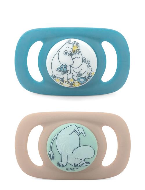 Esska Pacifier Chilla Silic Moomin&Moomin On Hands 2-Pack +4 Month Esska Patterned