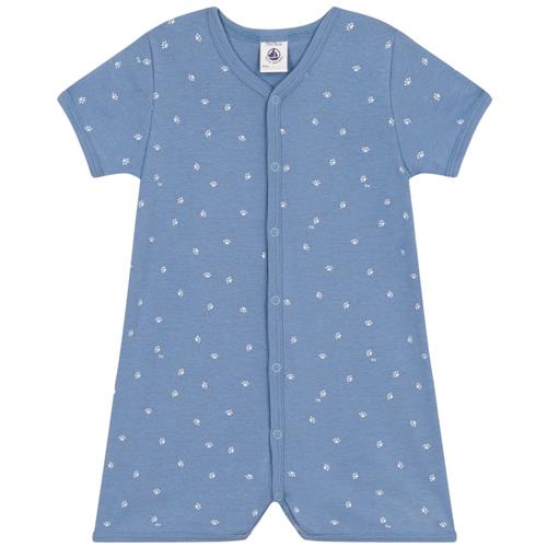 Se Petit Bateau Mønstret Romper Blå | Blå | 12 months ved Babyshop