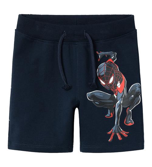 Name It Name It Sweatshorts - NmmMu Spiderman - Dark Sapphire