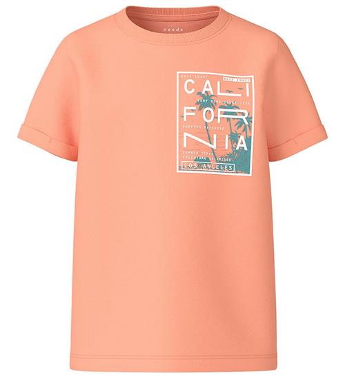 Name It Name It T-Shirt - NkmVux - Papaya Punch/California