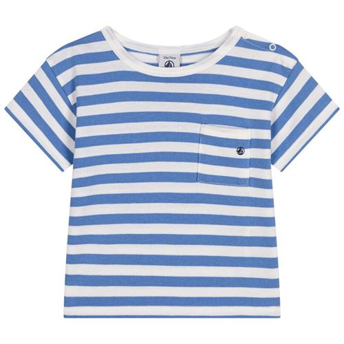 Petit Bateau Stribet Baby T-shirt Blå | Blå | 6 months