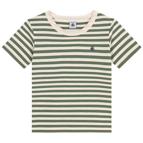 Se Petit Bateau Stribet T-shirt Grøn | Grønn | 3 years ved Babyshop