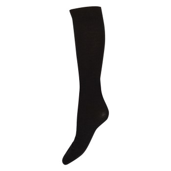 Decoy Strømper Doubleface Knee-high Socks Sort Str 37/39 Dame