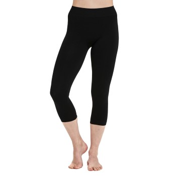 Se Decoy Seamless Capri Leggins Sort X-Large Dame ved Timarco