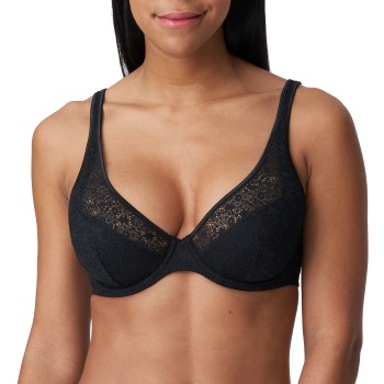 Se PrimaDonna Bh Twist Epirus Half Padded Plunge Bra Sort C 75 Dame ved Timarco